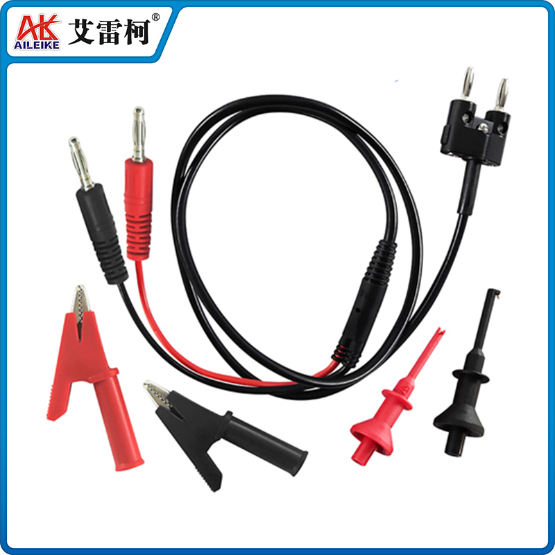        ALKi01    手操器通信线         （黑红带钩夹插拔式） 