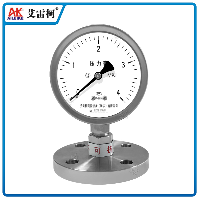 PYTHN100AO.531.M400F2B 隔膜压力表 PYTHN100AO.531.M400F2B 隔膜压力表