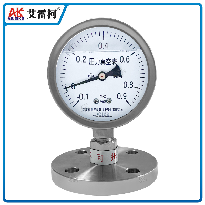 YTFNP100MF 隔膜耐震压力表 YTFNP100MF 隔膜耐震压力表